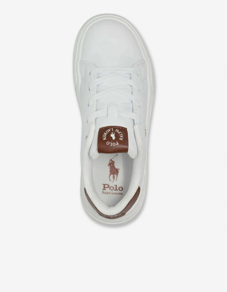 Kids Heritage Court Super Trainers in White