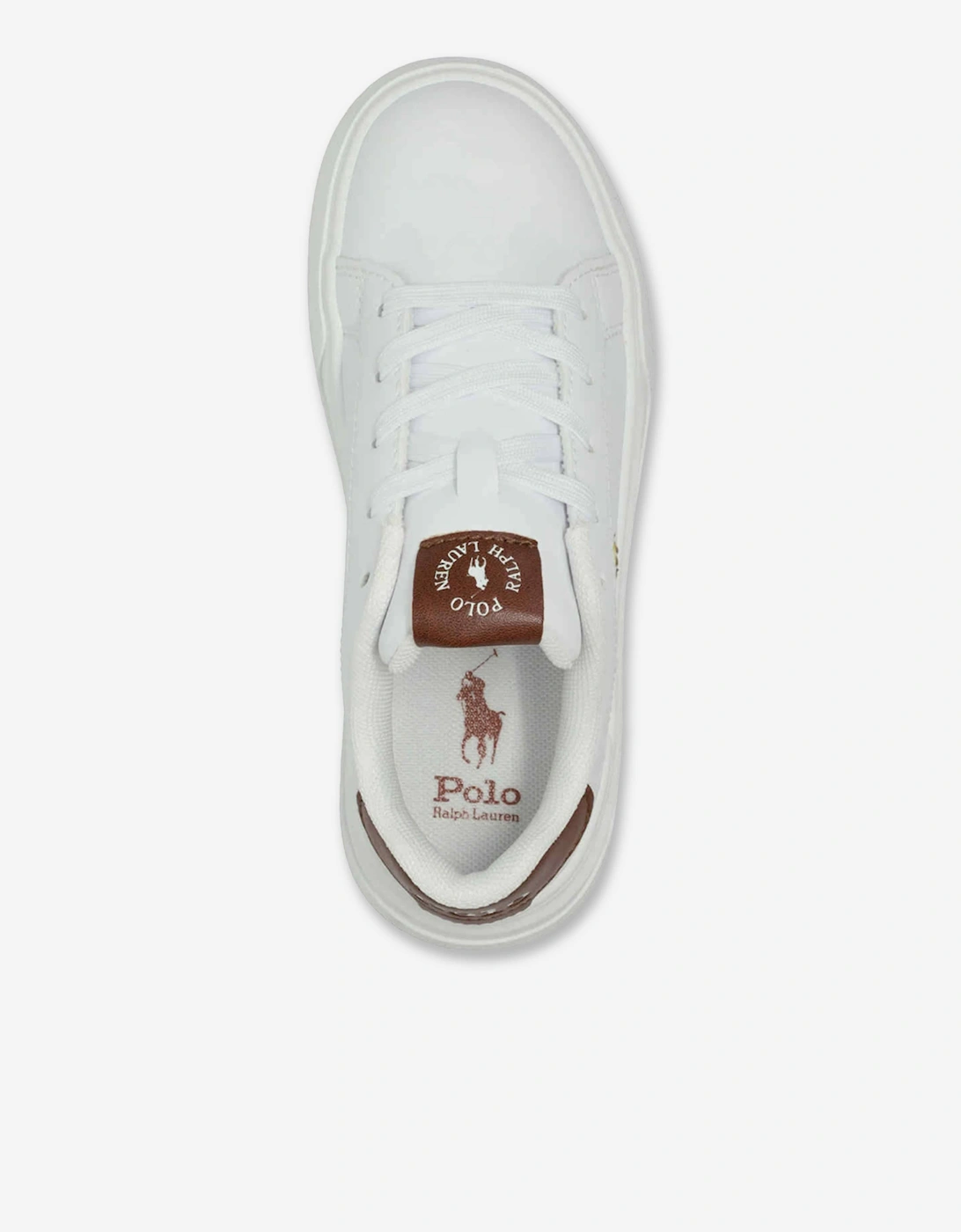 Kids Heritage Court Super Trainers in White