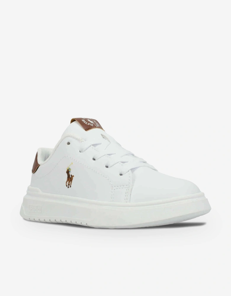 Kids Heritage Court Super Trainers in White