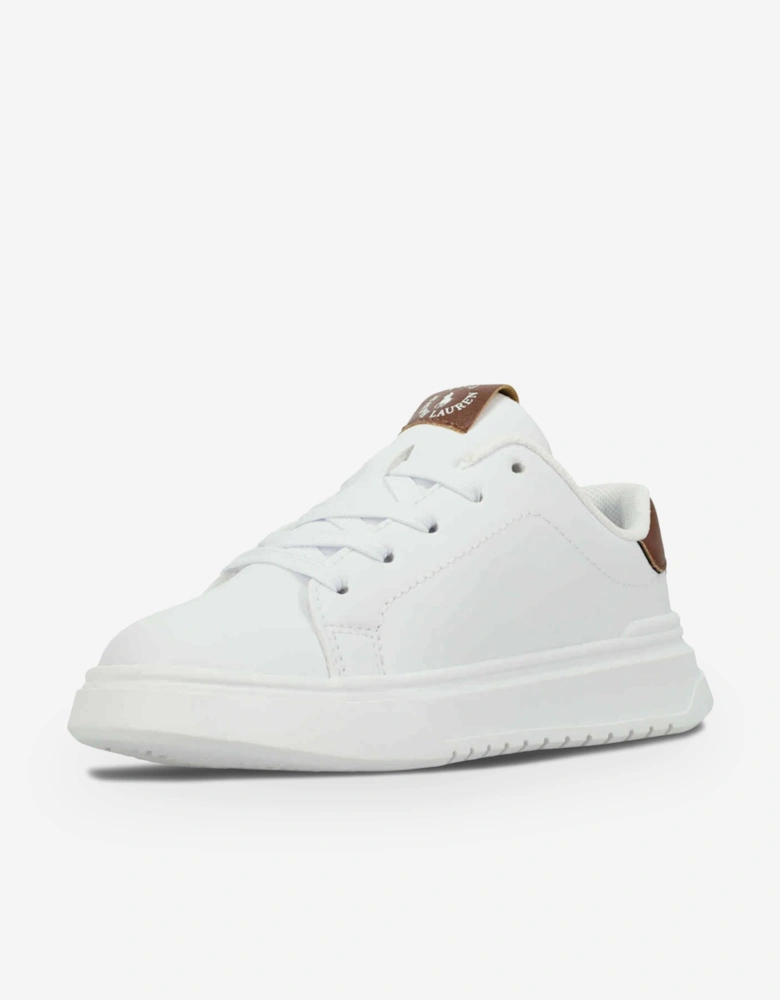 Kids Heritage Court Super Trainers in White