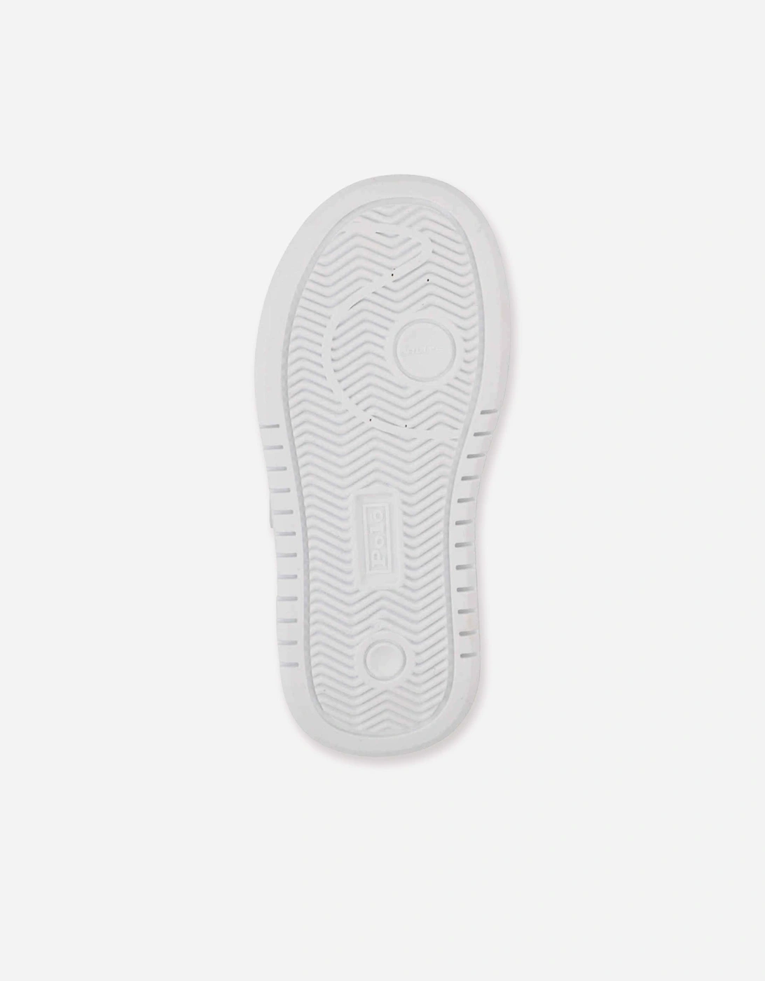 Kids Heritage Court Super PS Trainers in White