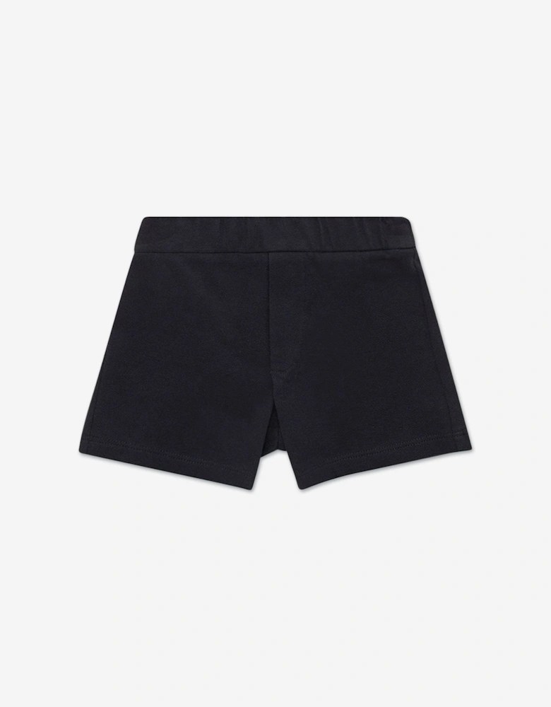 Enfant Baby Boys Polo Shirt and Shorts Set in White