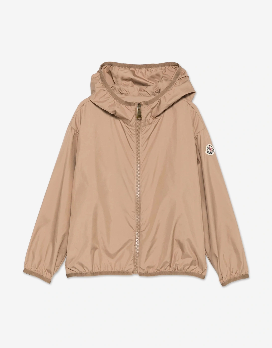 Enfant Girls Fegeo Hooded Jacket in Beige, 4 of 3
