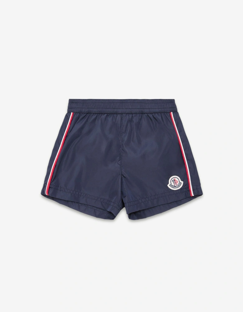 Enfant Baby Boys Logo Swim Shorts in Navy