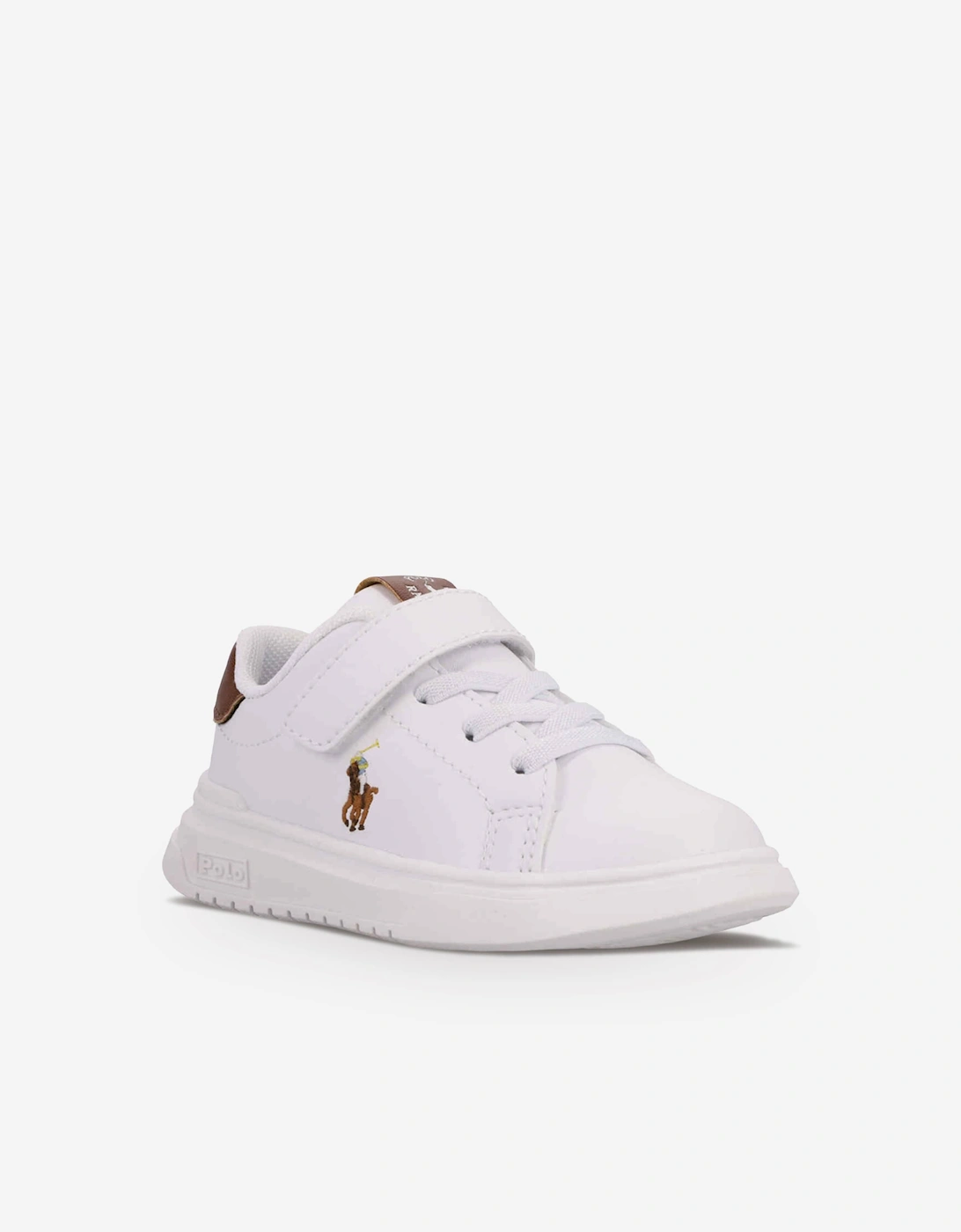 Kids Heritage Court Super PS Trainers in White