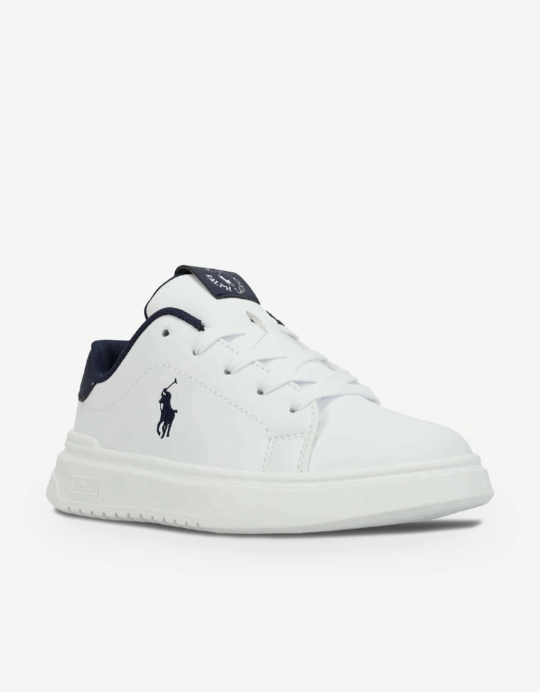 Kids Heritage Court Super Trainers in White