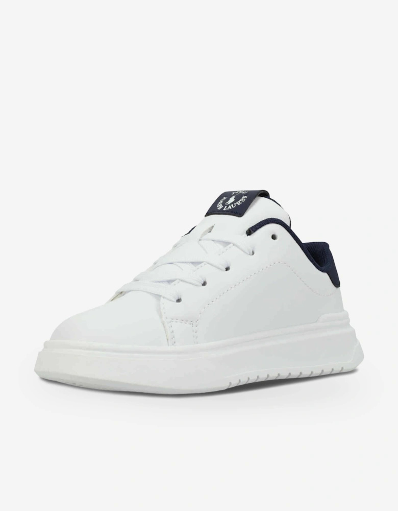 Kids Heritage Court Super Trainers in White