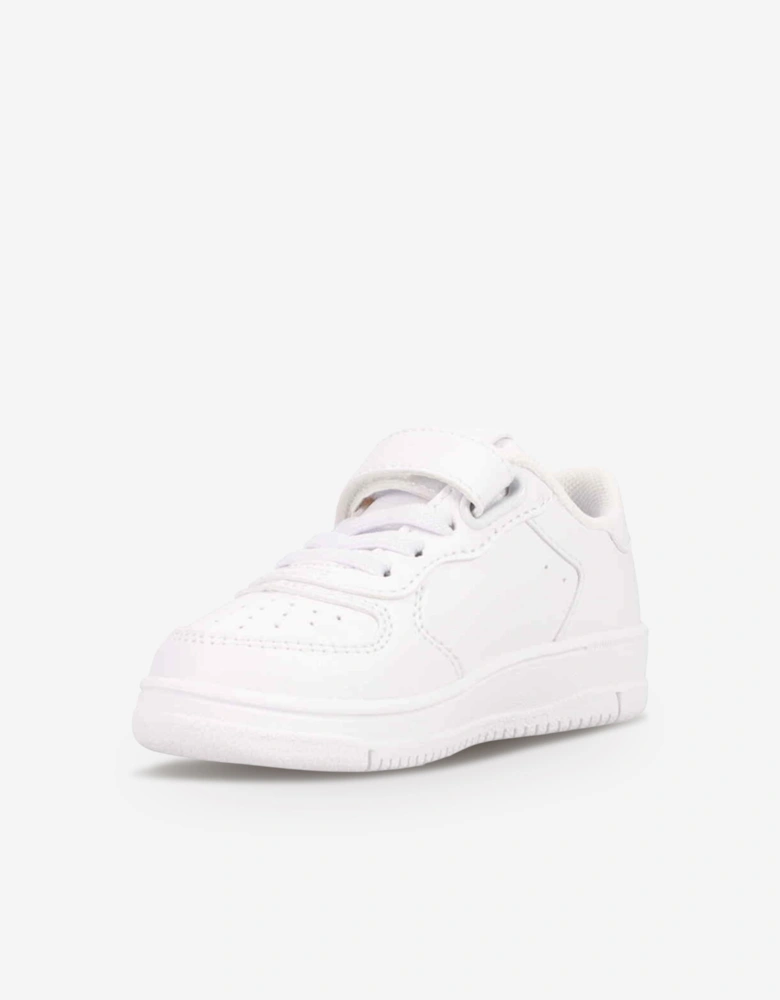 Kids Masters Court Bear PS Trainers in White