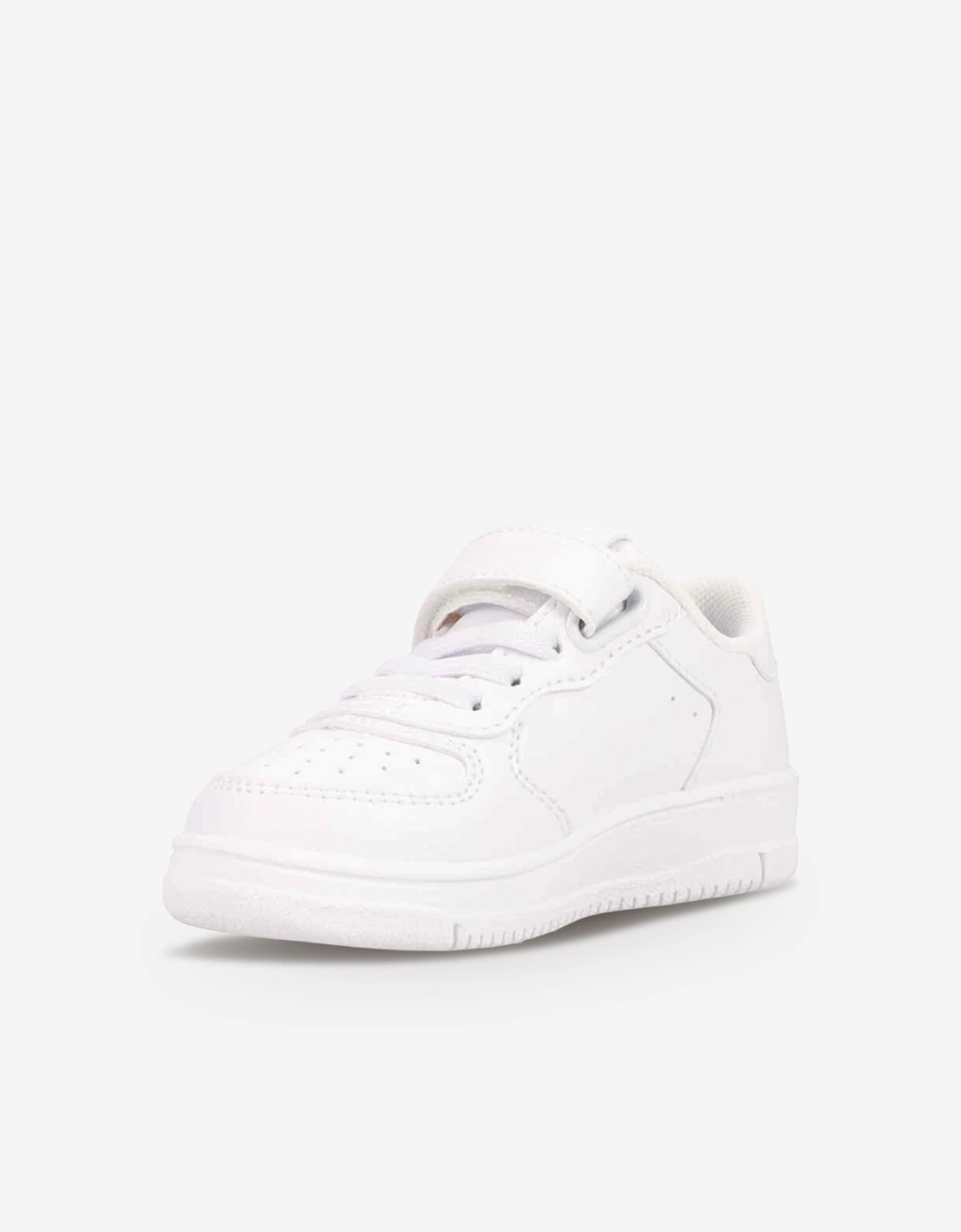 Kids Masters Court Bear PS Trainers in White
