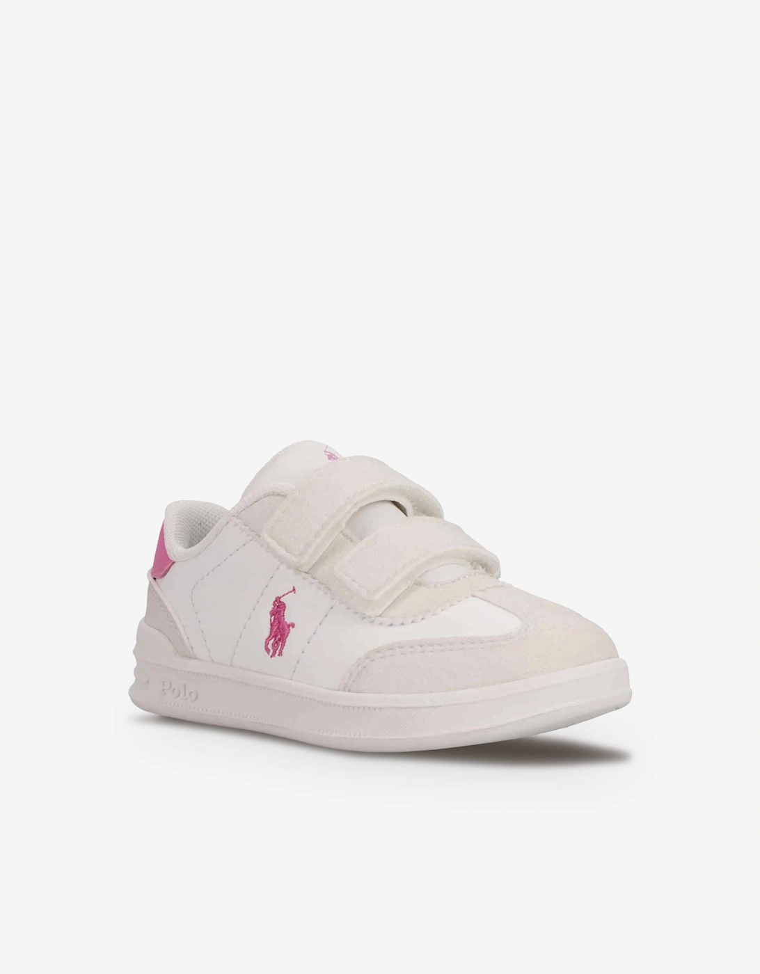Girls Hollis EZ Trainers in White