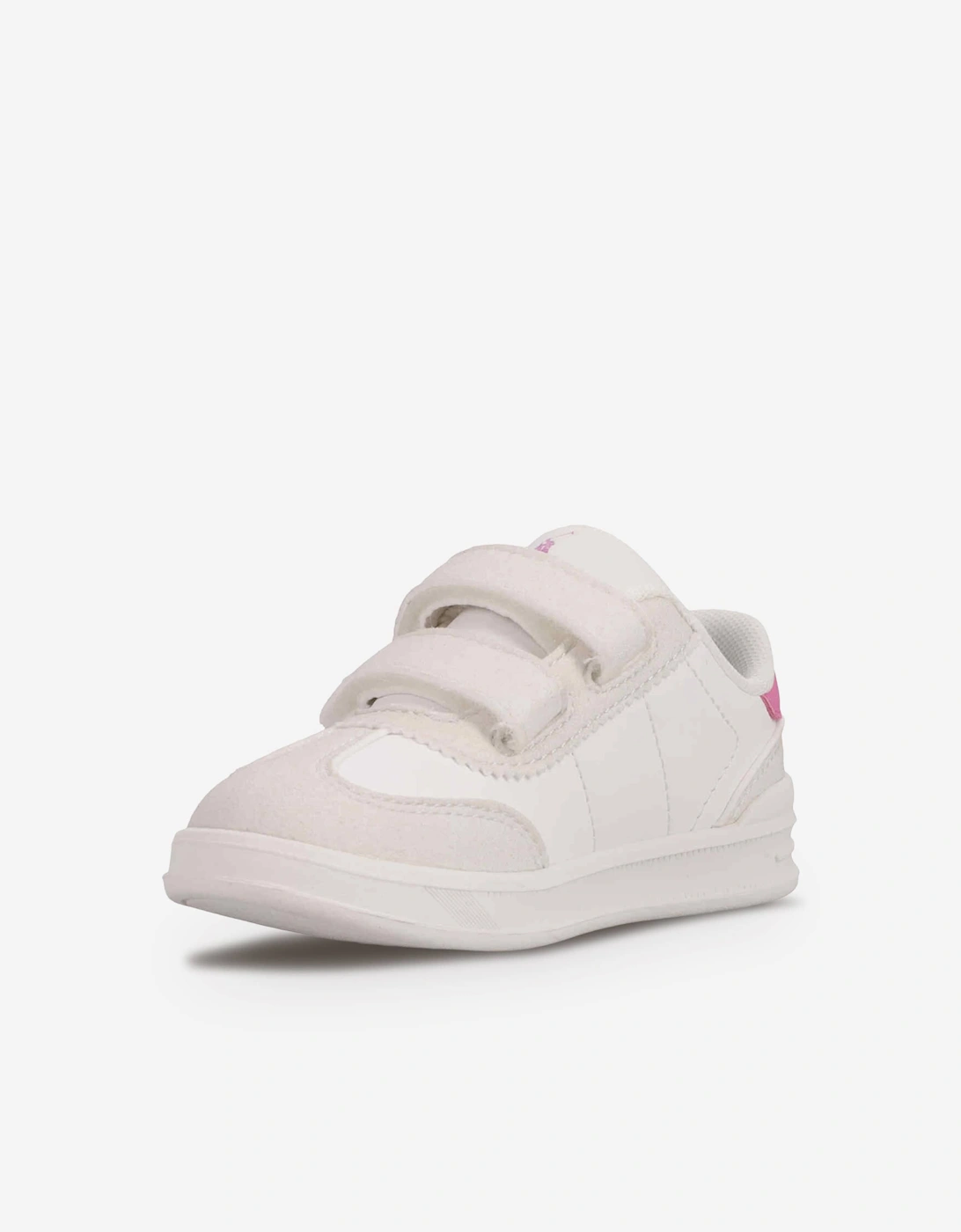 Girls Hollis EZ Trainers in White