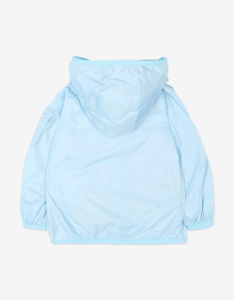 Enfant Baby Boys Songu Hooded Jacket in Blue