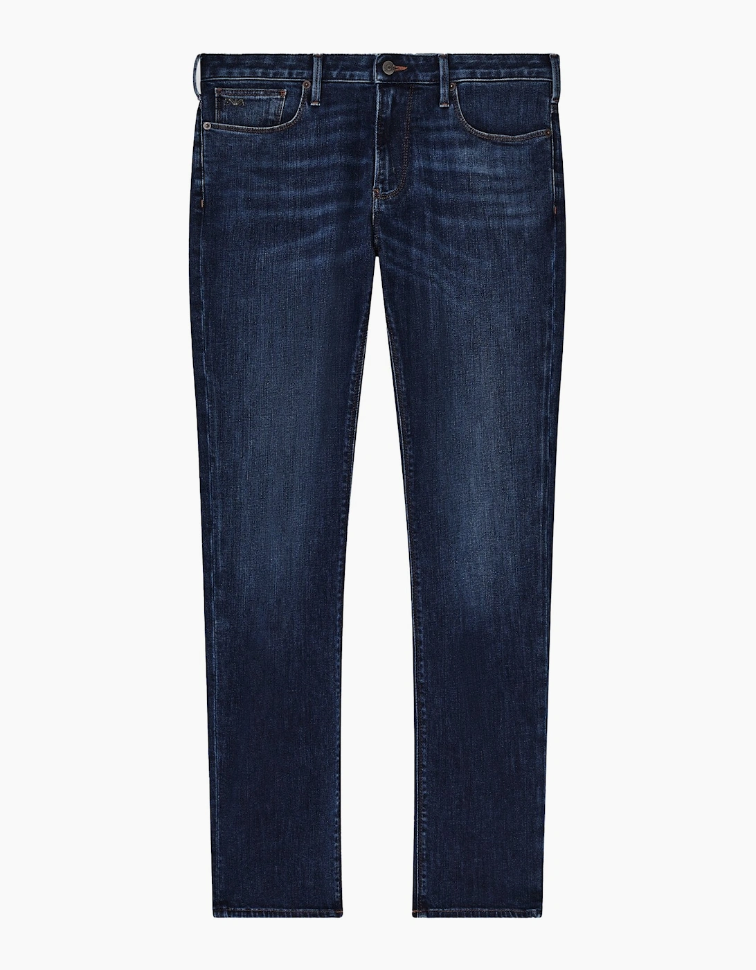 Emporio Armani Emporio Armani Men's Washed 5 Pocket Jeans J06 Navy - Black