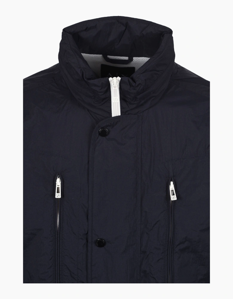 WOVEN JACKET DEEP NAVY