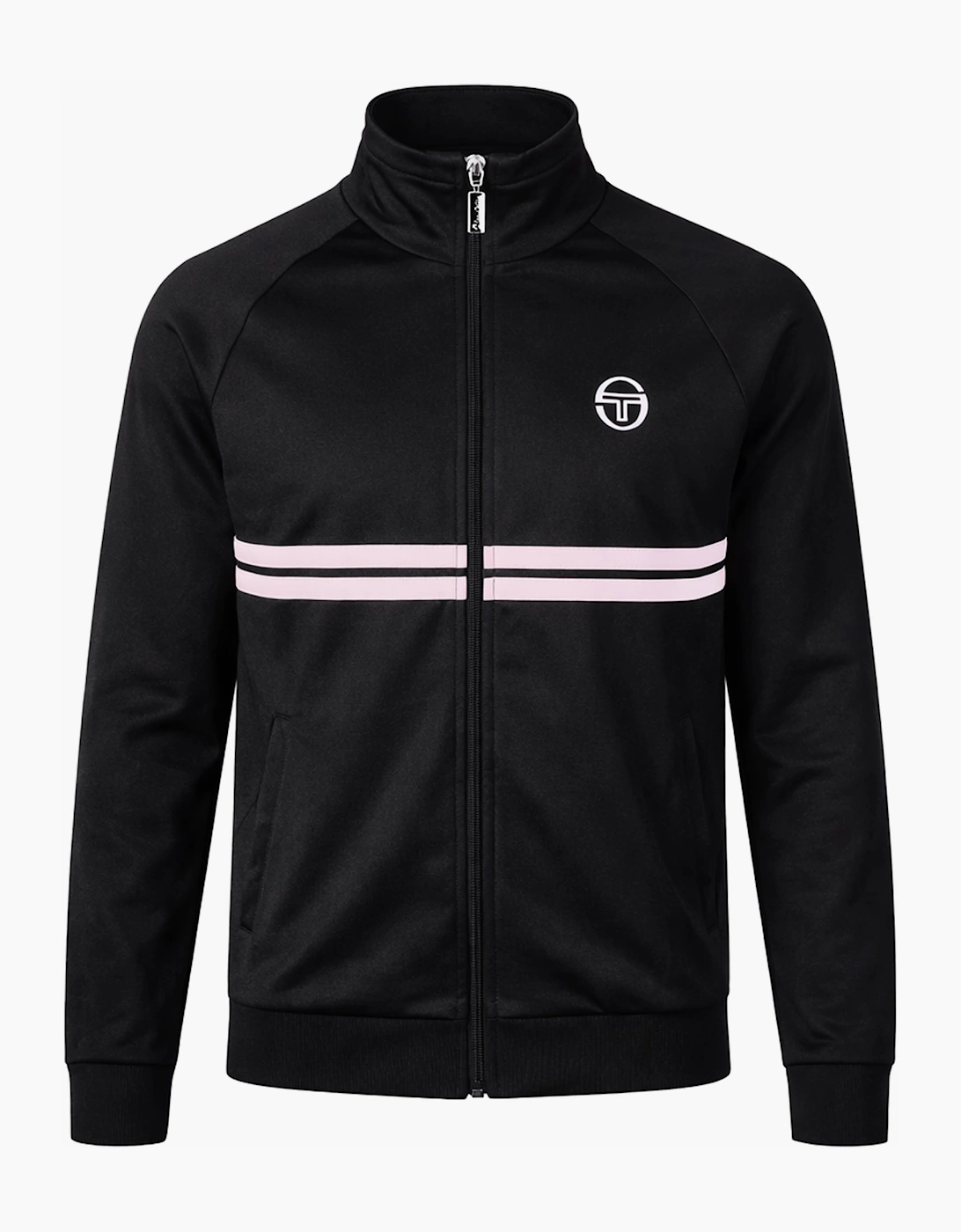 Dallas Track Top Jacket Black/Light Lilac, 5 of 4