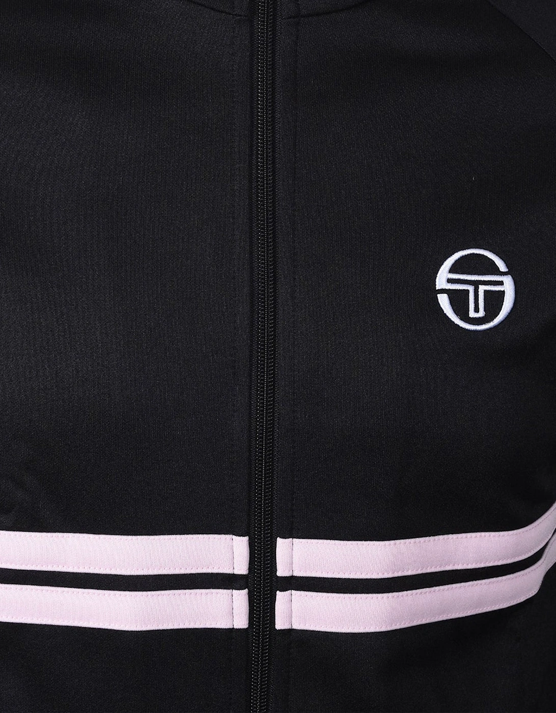 Dallas Track Top Jacket Black/Light Lilac