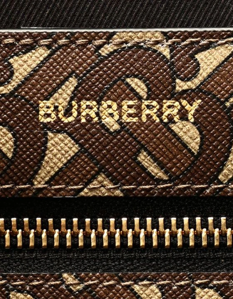 Monogram Stripe Book Tote Bag