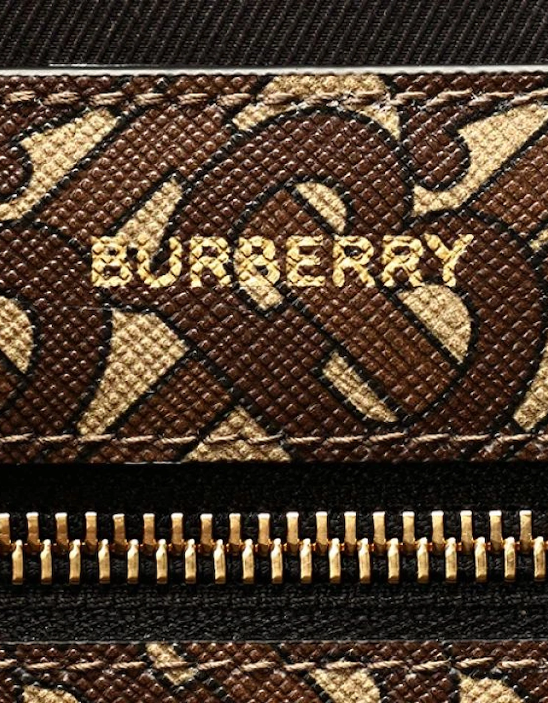 Monogram Stripe Book Tote Bag