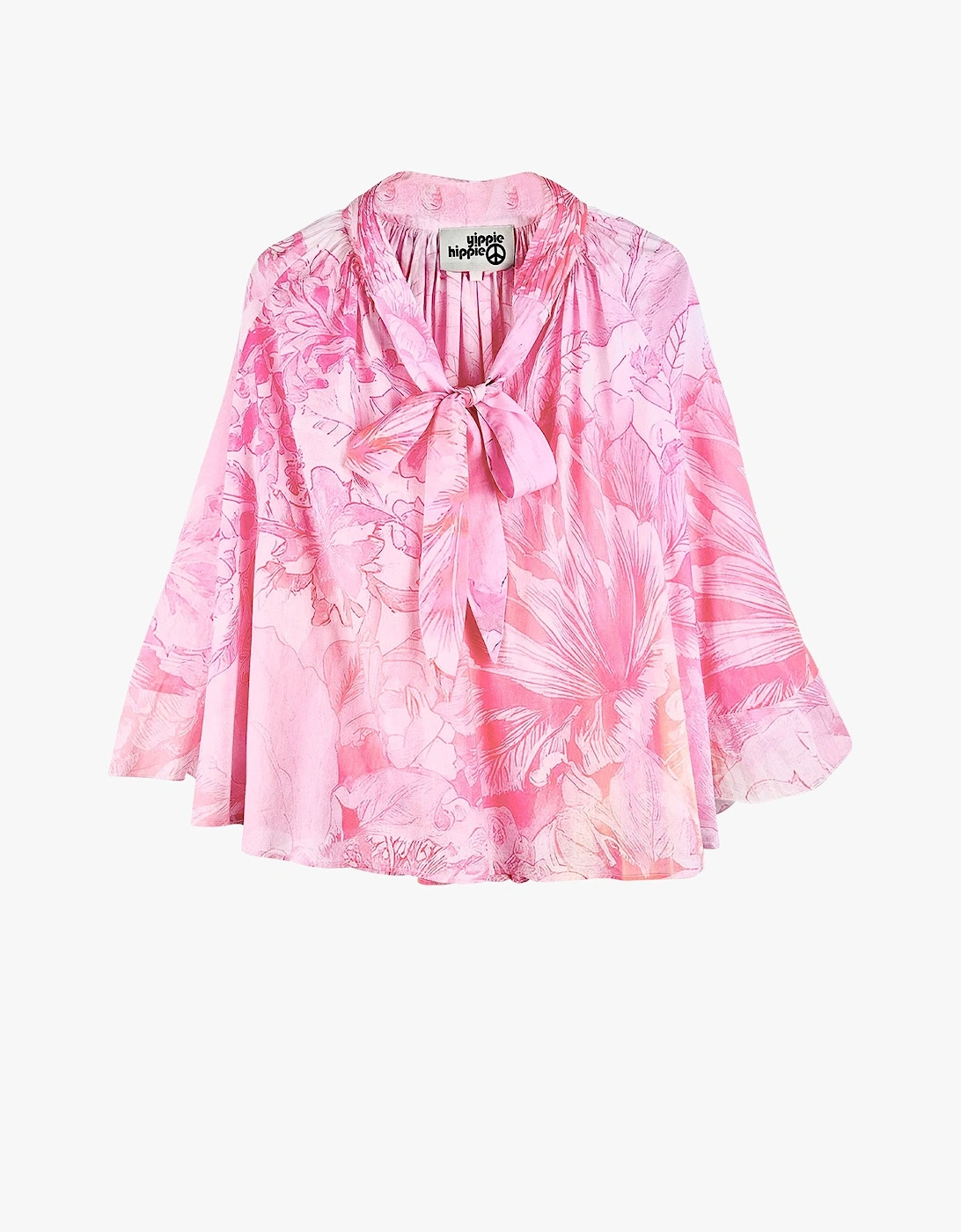 Pink romance blouse