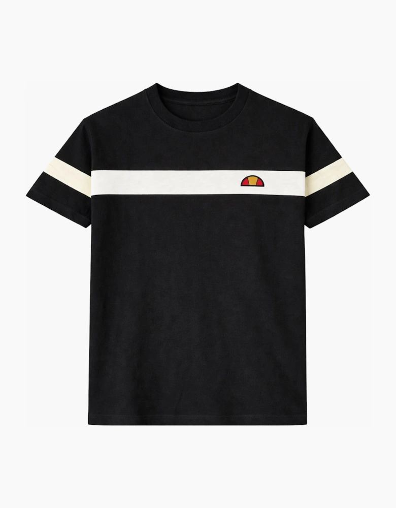 Caserio T-Shirt Black/White/Off White