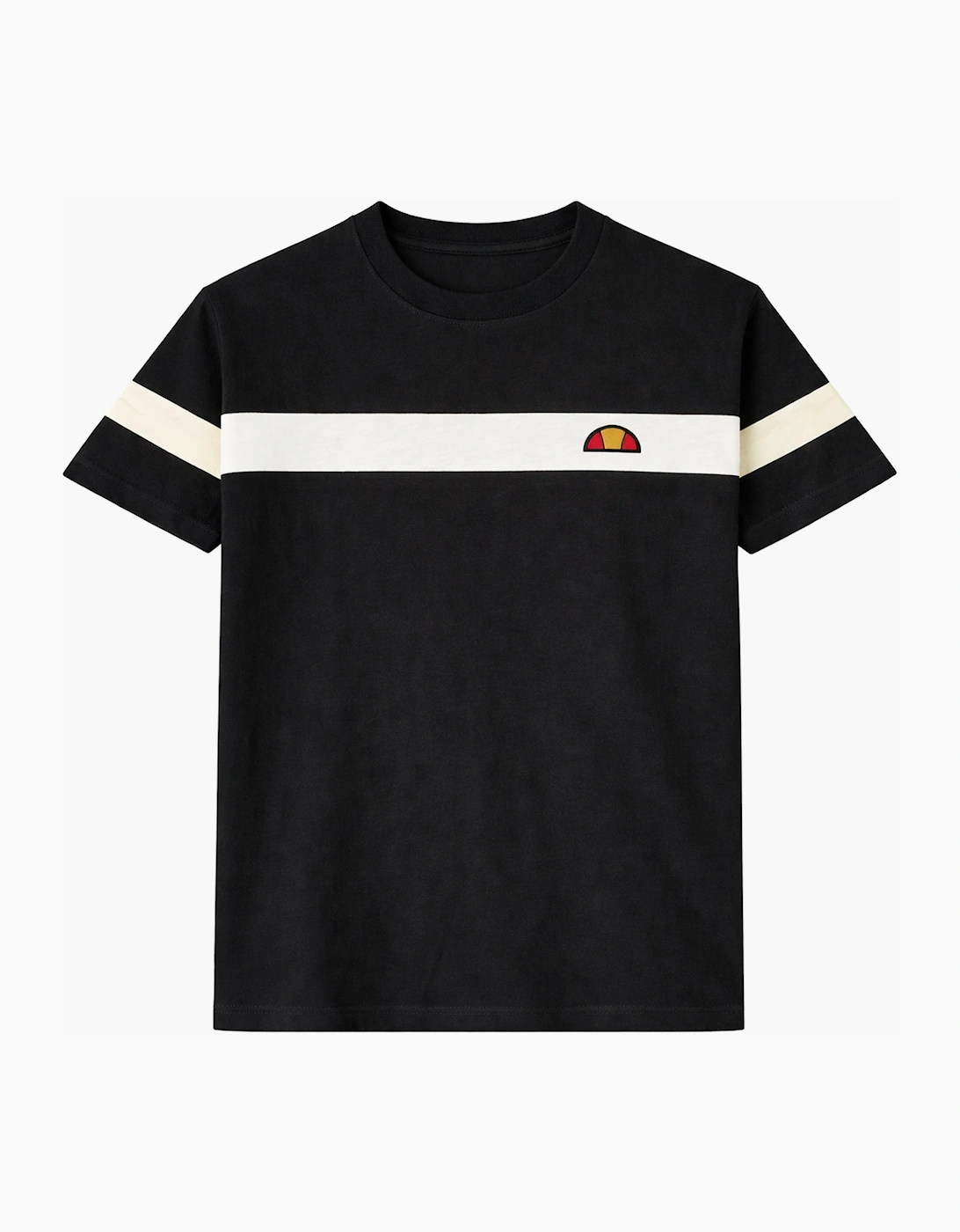 Ellesse Men's Black Caserio T-Shirt /White/Off White  40 L