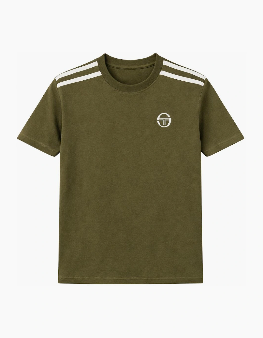 Locchi T-Shirt Dark Olive/Gardenia, 4 of 3
