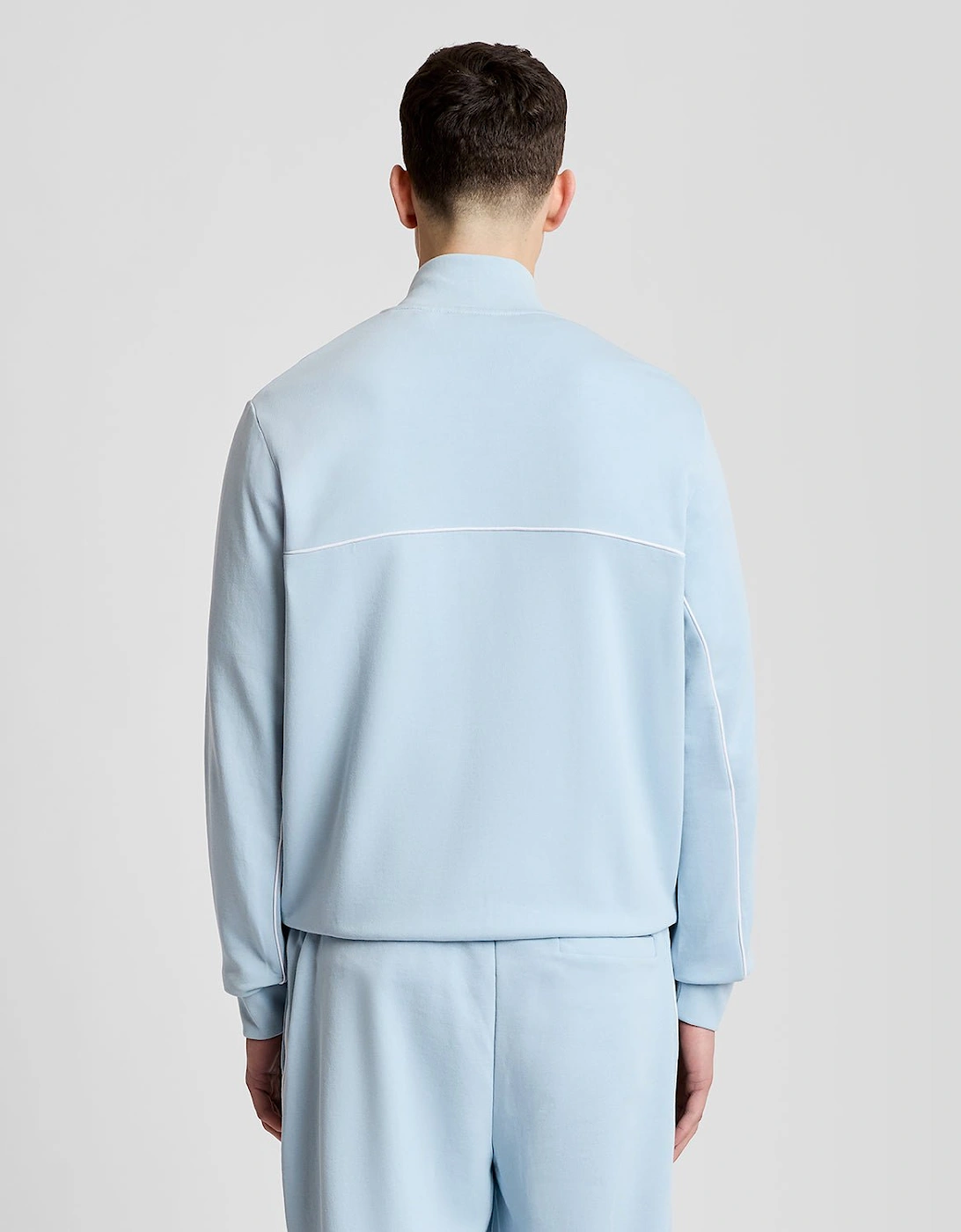 Piped Full Zip Track Top