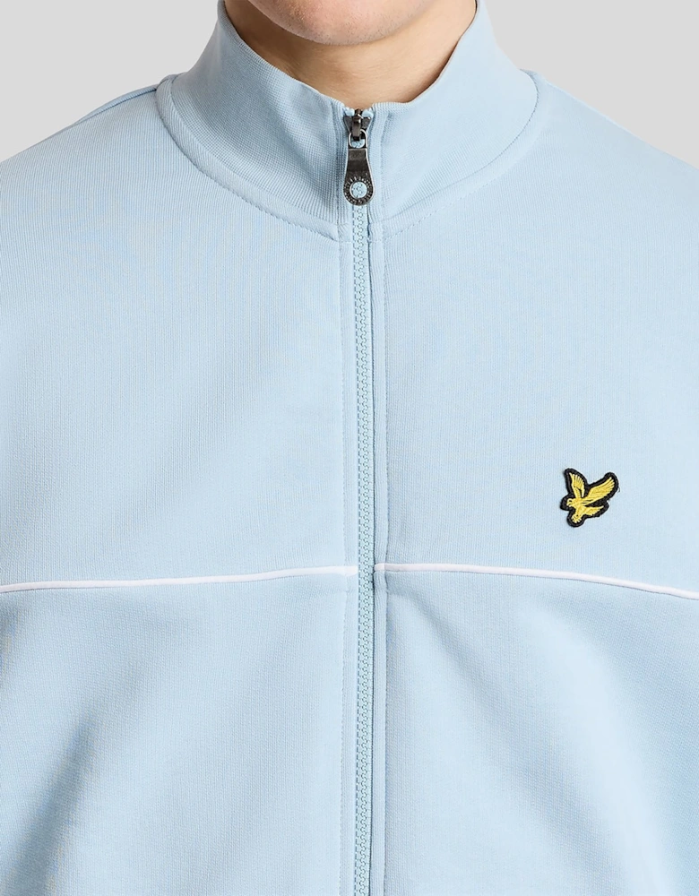 Piped Full Zip Track Top