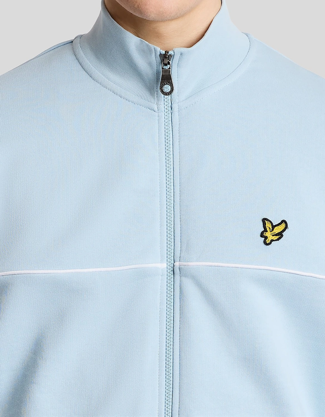Piped Full Zip Track Top