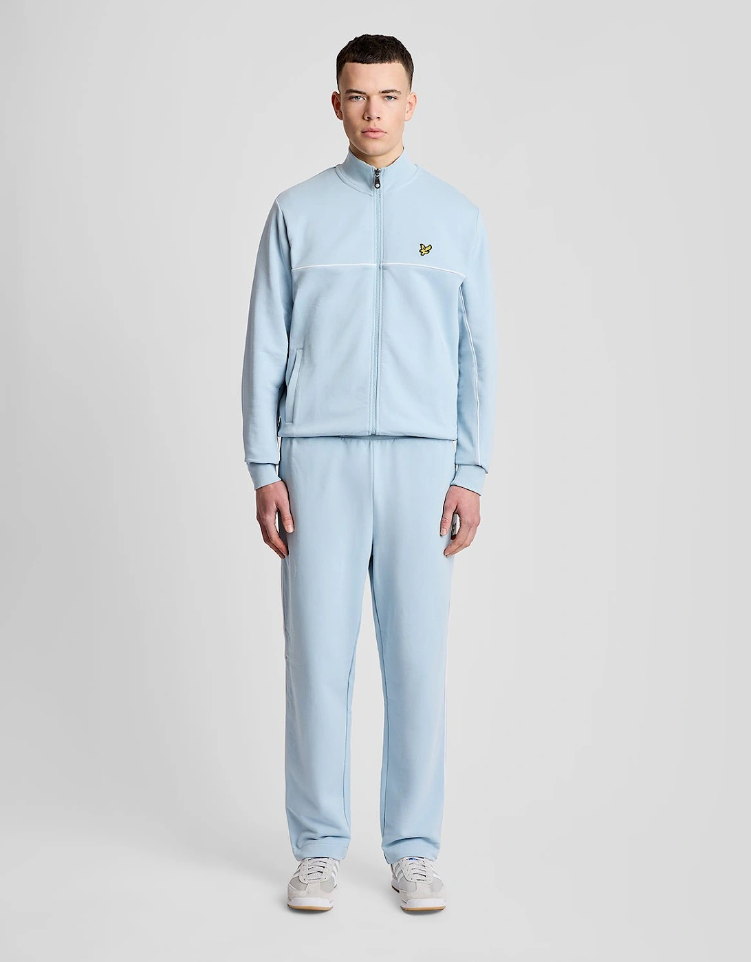 Lyle And Scott Men's Blue Straight Leg Piped Track Pants  29/28/32 Xs