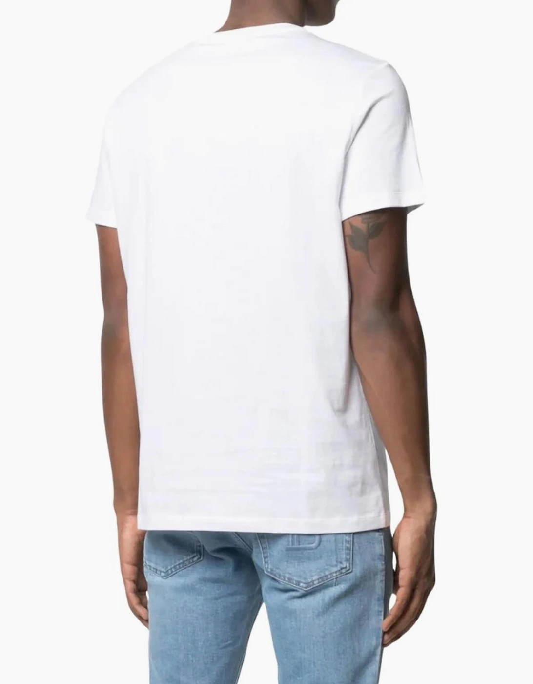 Paris Embossed Logo T-Shirt in White