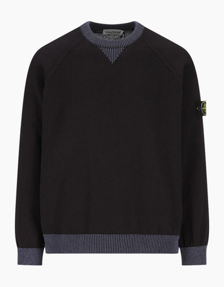 Raw Hand Organic Navy Sweatshirt