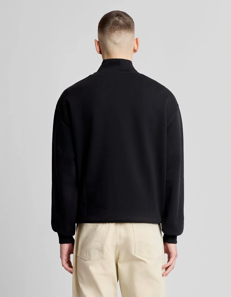 Heavyweight Script 1/4 Zip Sweatshirt