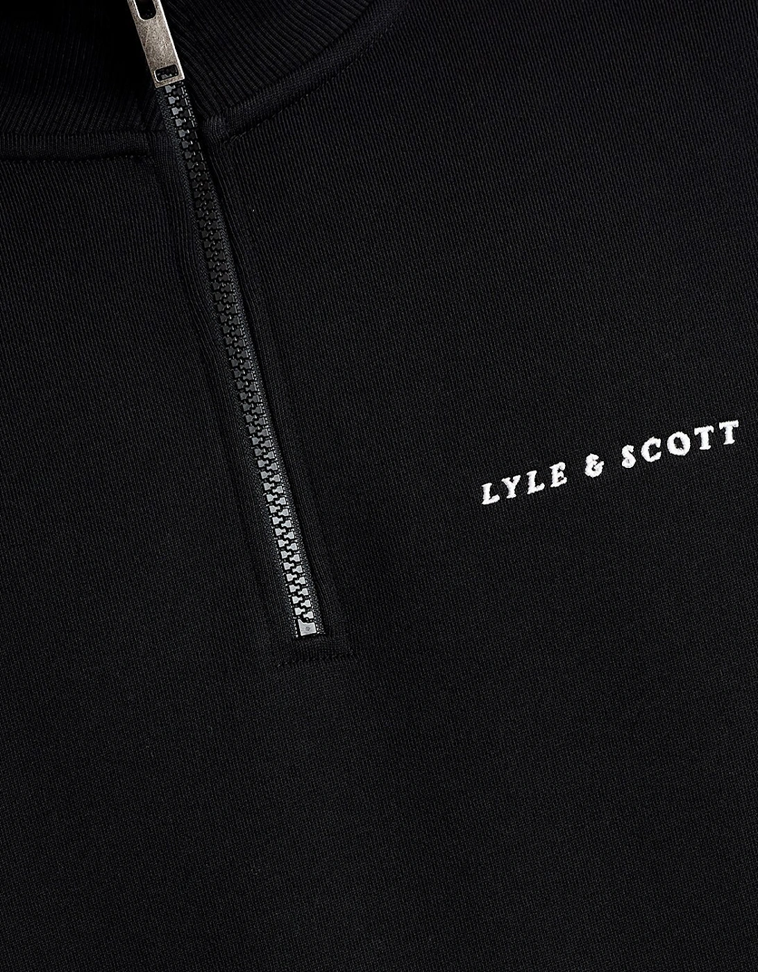 Heavyweight Script 1/4 Zip Sweatshirt