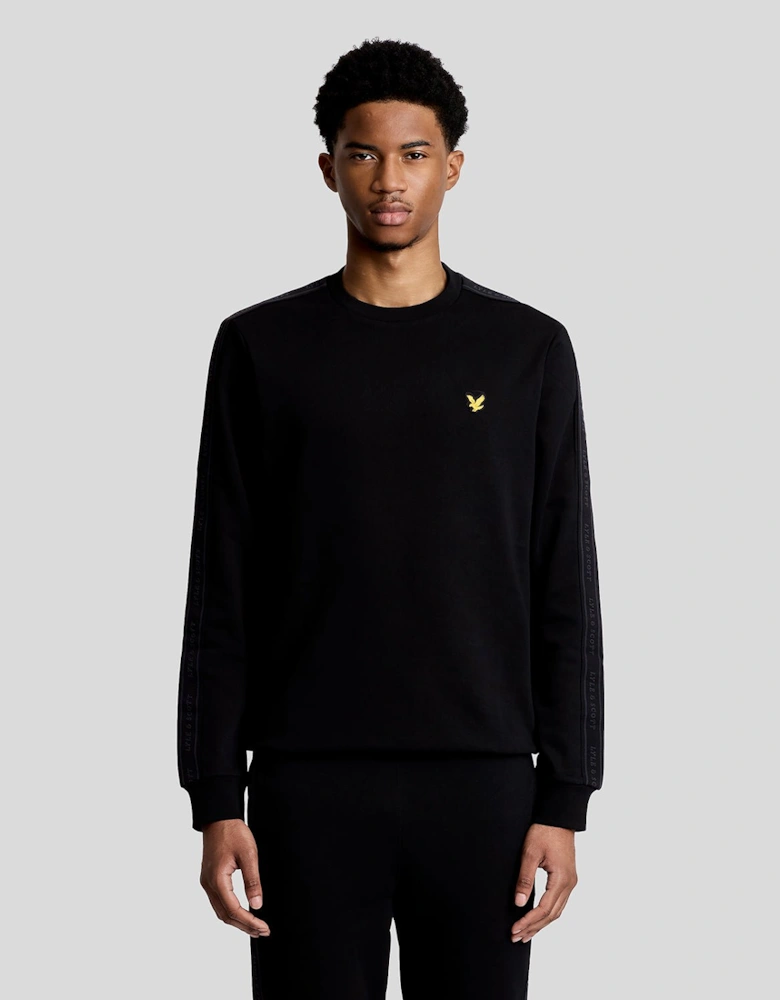 Sports Tape Crew Neck Sweatshirt