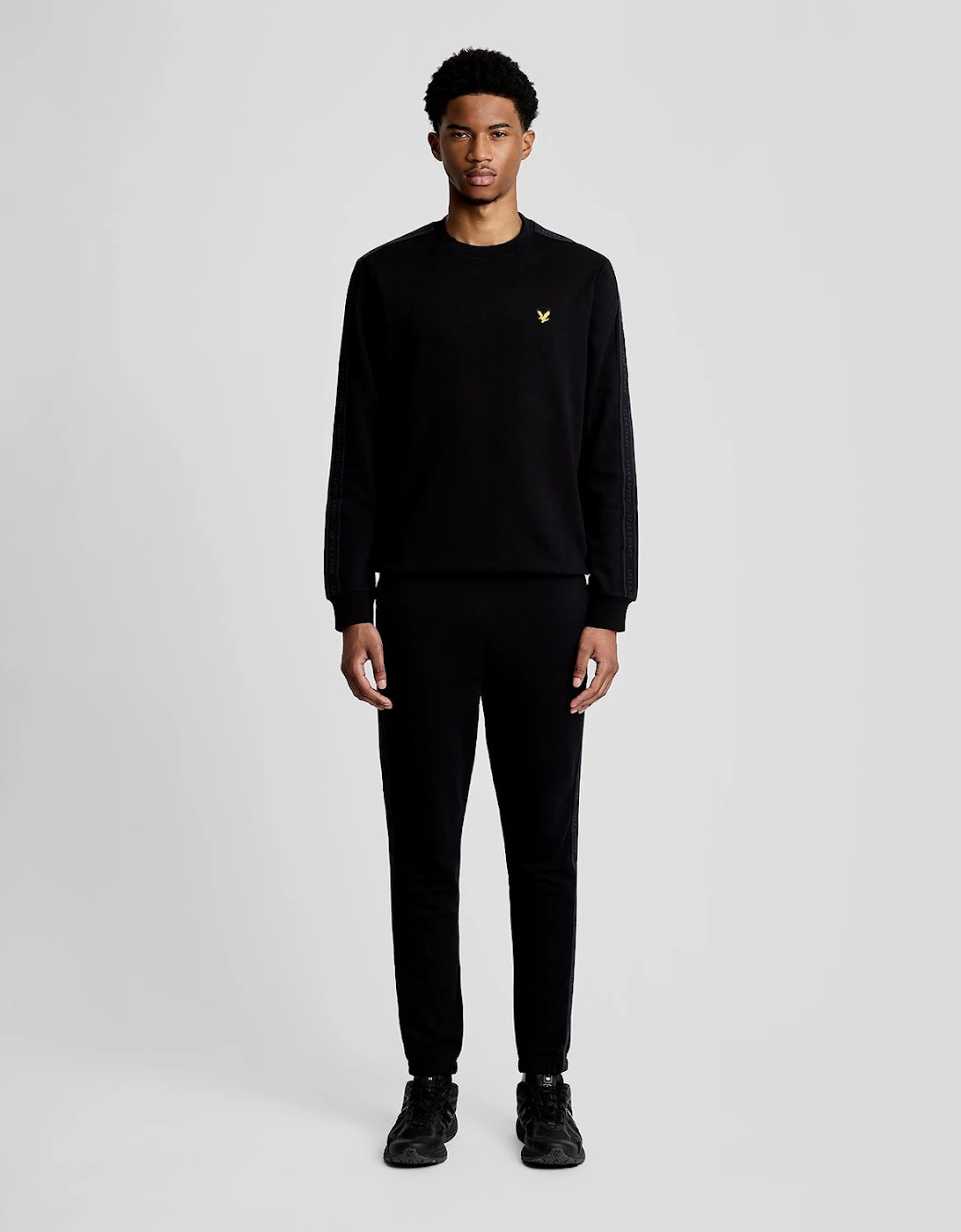 Sports Tape Crew Neck Sweatshirt