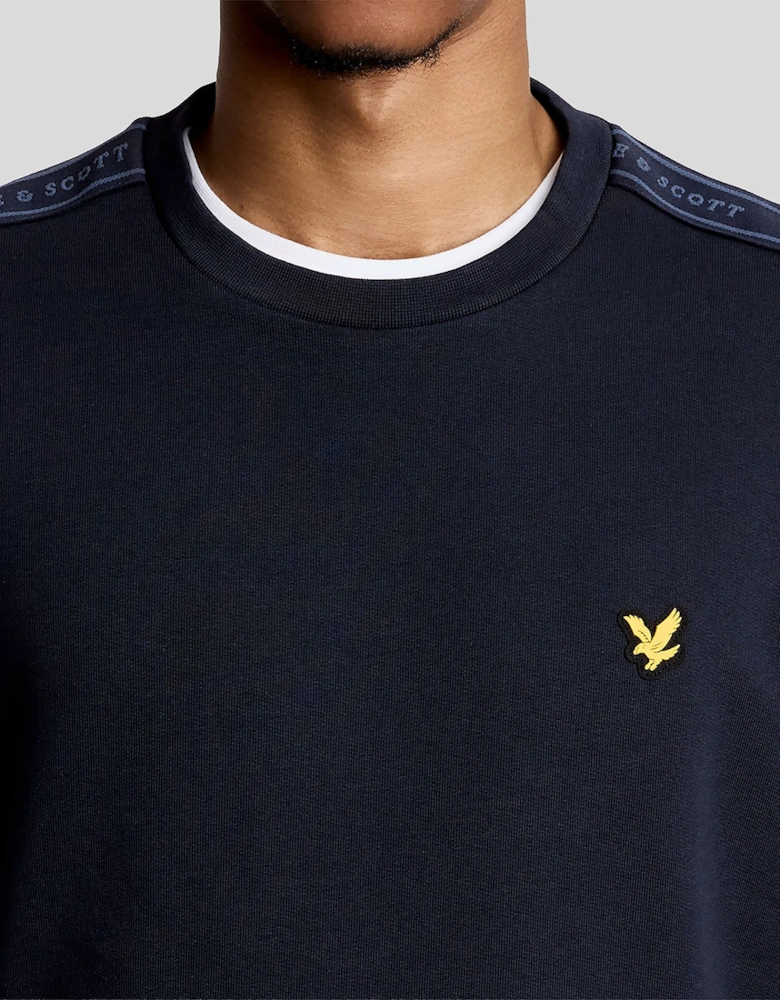 Sports Tape Crew Neck Sweatshirt