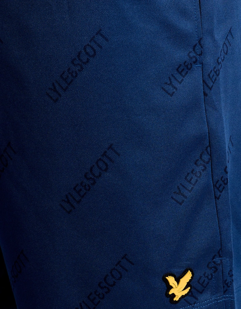 Sports Embossed Logo Padel Shorts