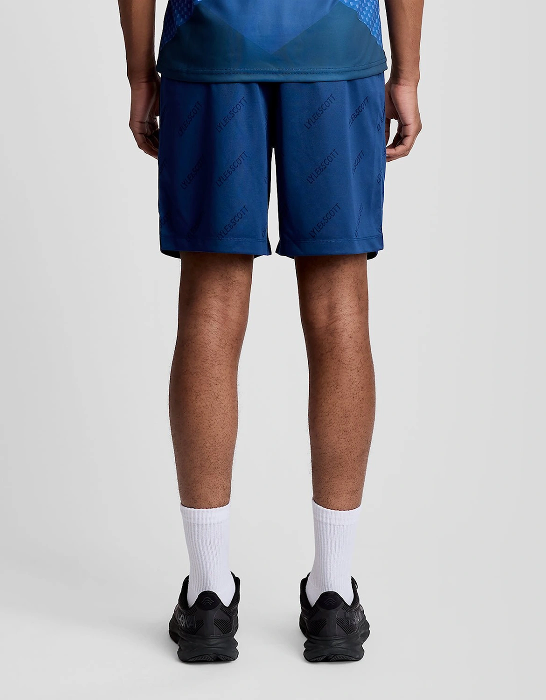 Sports Embossed Logo Padel Shorts