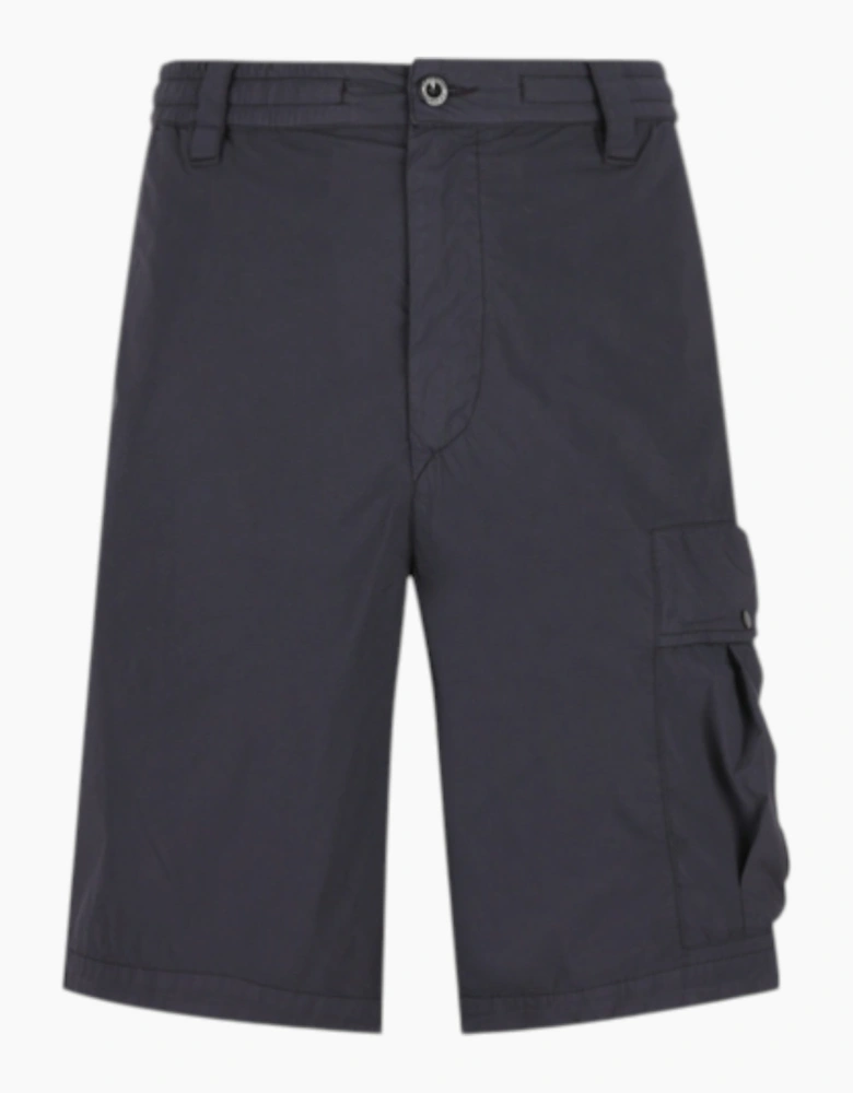 C.P. Company Navy Bermuda Single Pocket Cargo Shorts