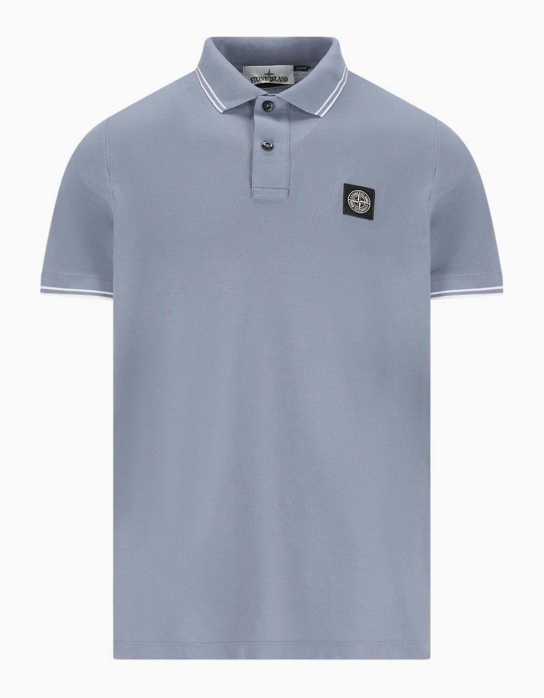 Pique Cotton Dark Blue Polo Shirt, 3 of 2