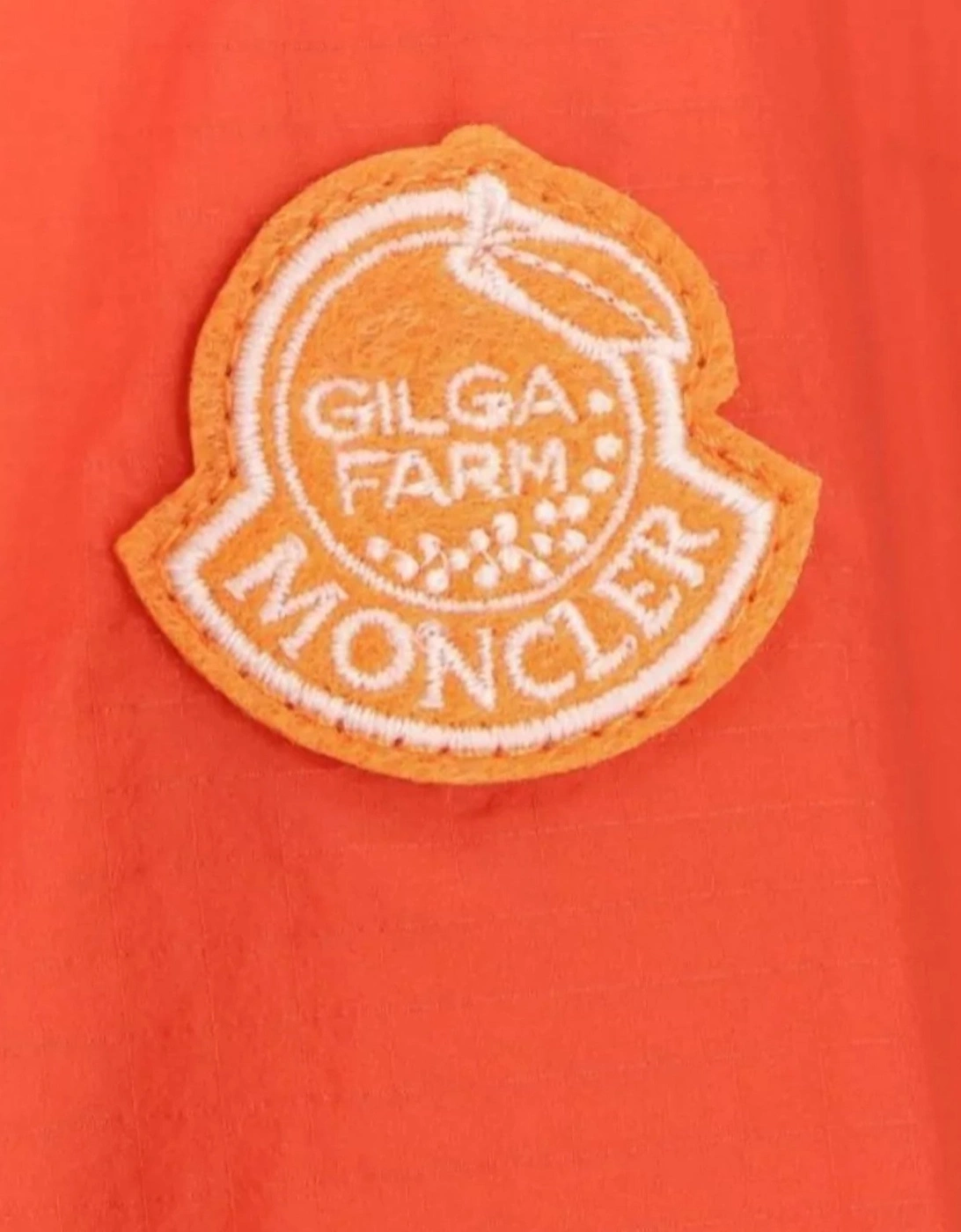 Genius Nylon Orange Windbreaker