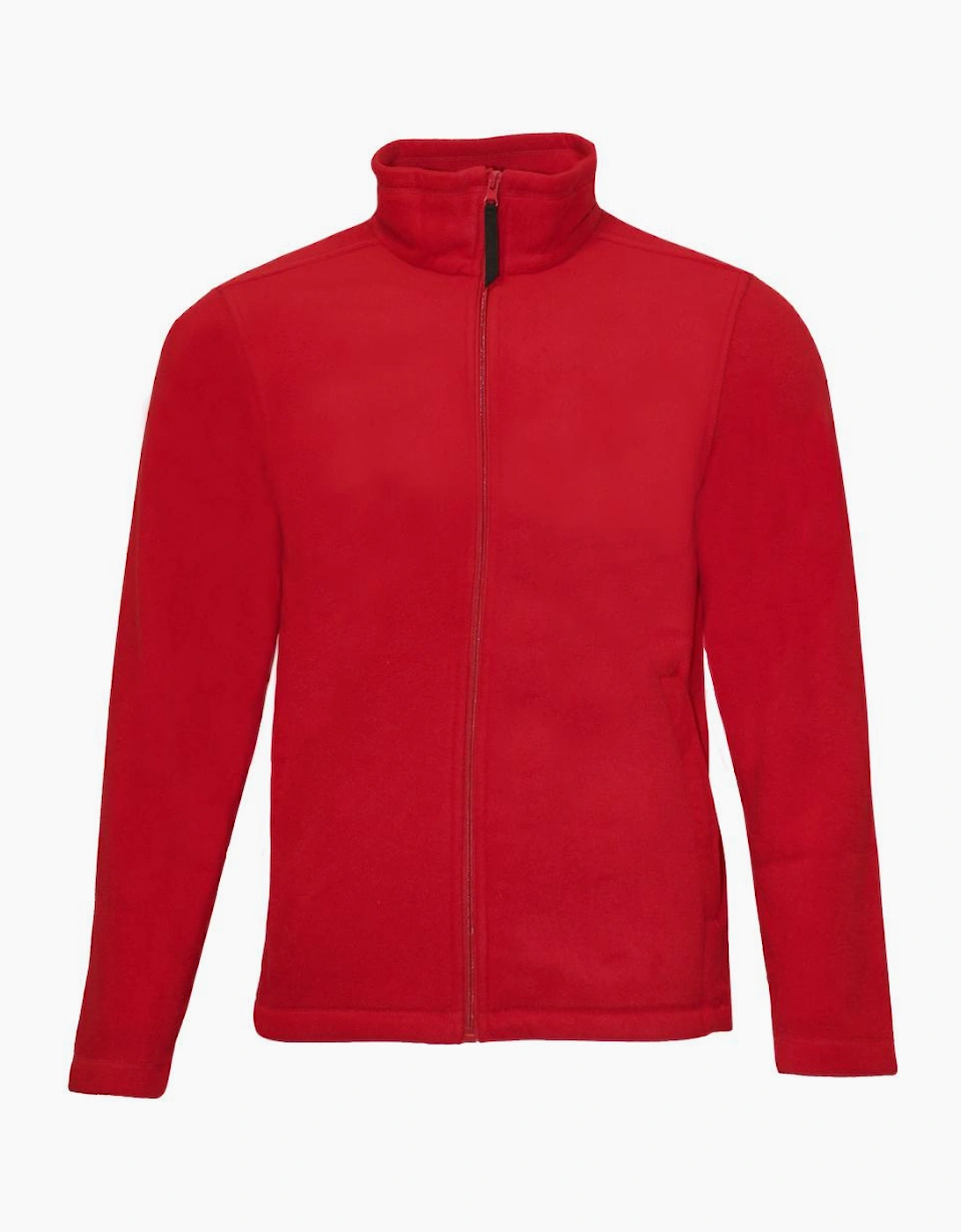 Mens Plain Micro Fleece Full Zip Jacket (Layer Lite)