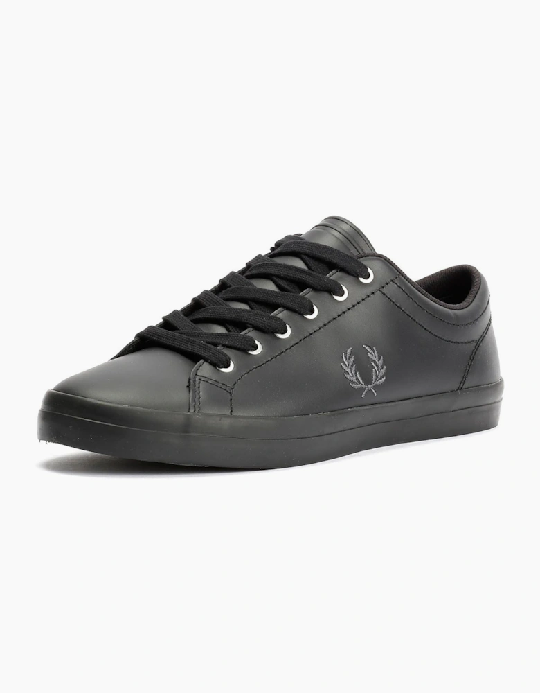 Fred Perry Baseline Leather Men's Black Trainers
