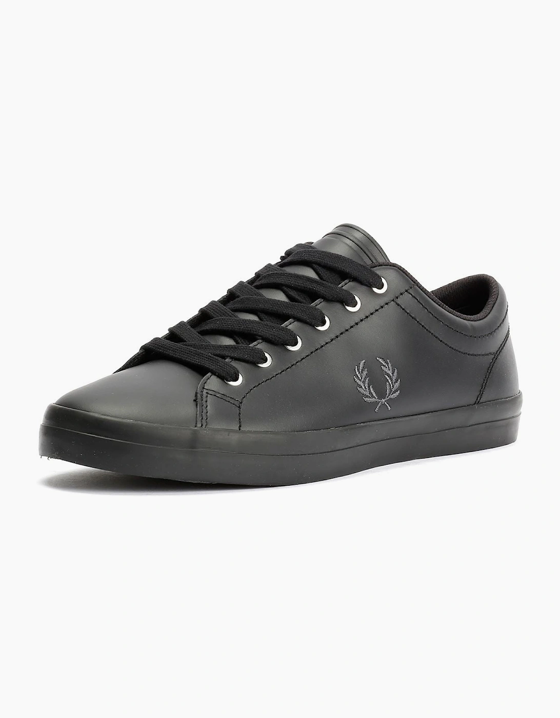 Fred Perry Baseline Leather Men's Black Trainers