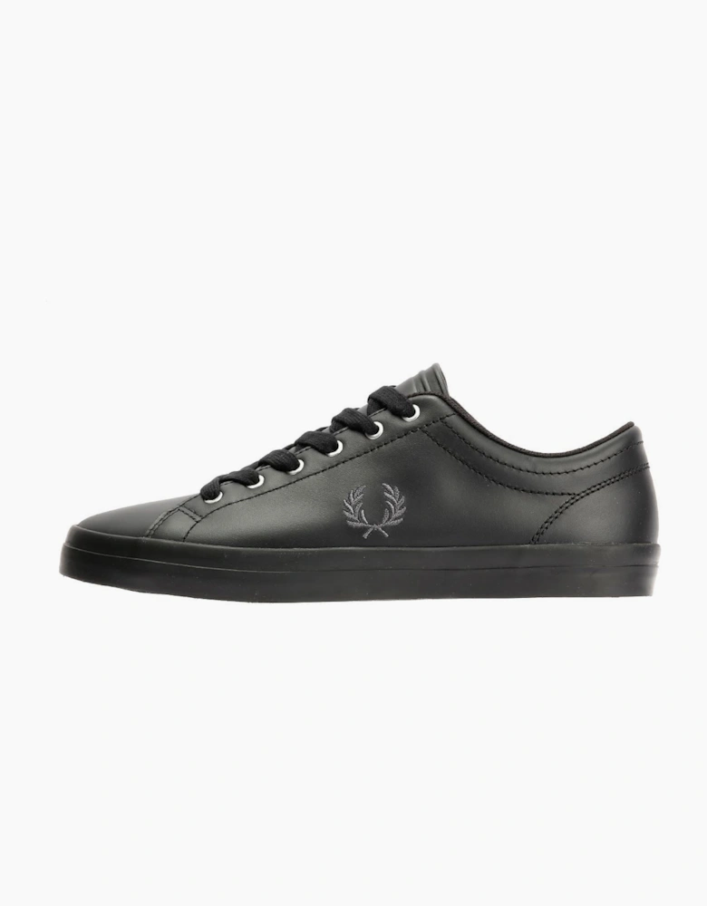 Fred Perry Baseline Leather Men's Black Trainers