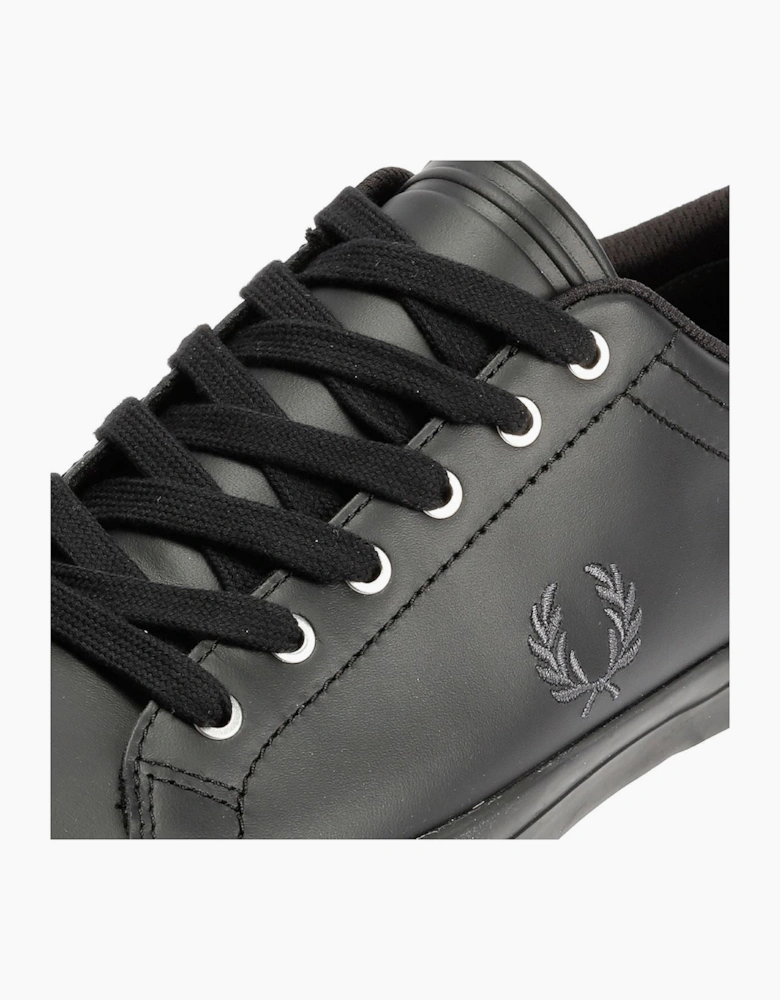 Fred Perry Baseline Leather Men's Black Trainers