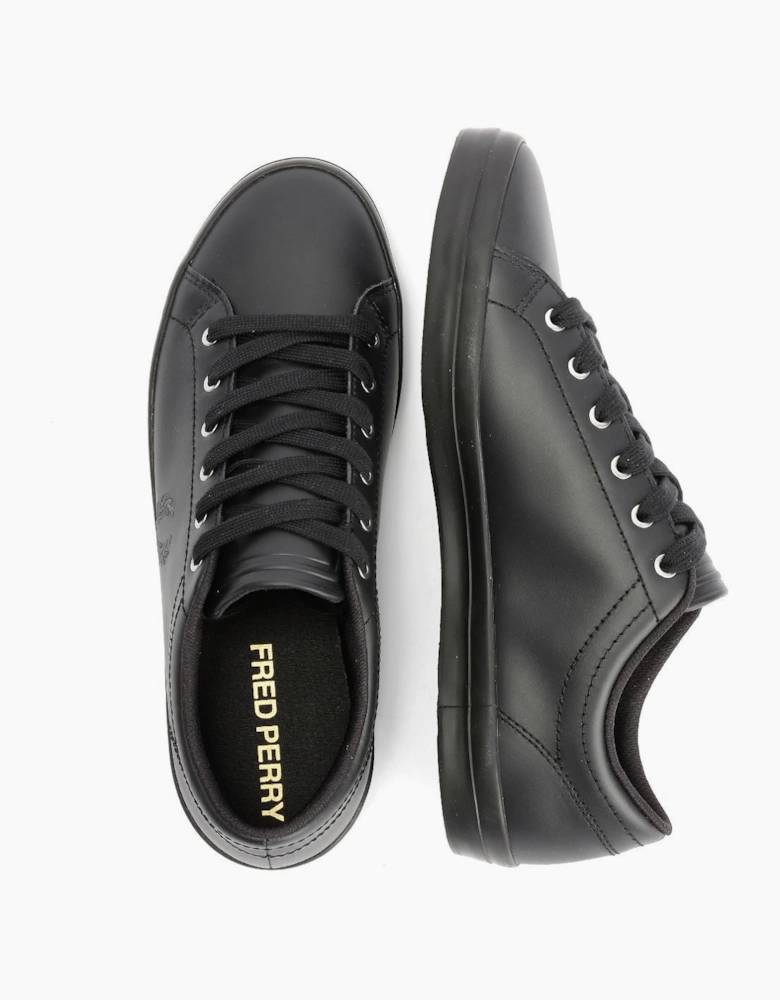 Fred Perry Baseline Leather Men's Black Trainers