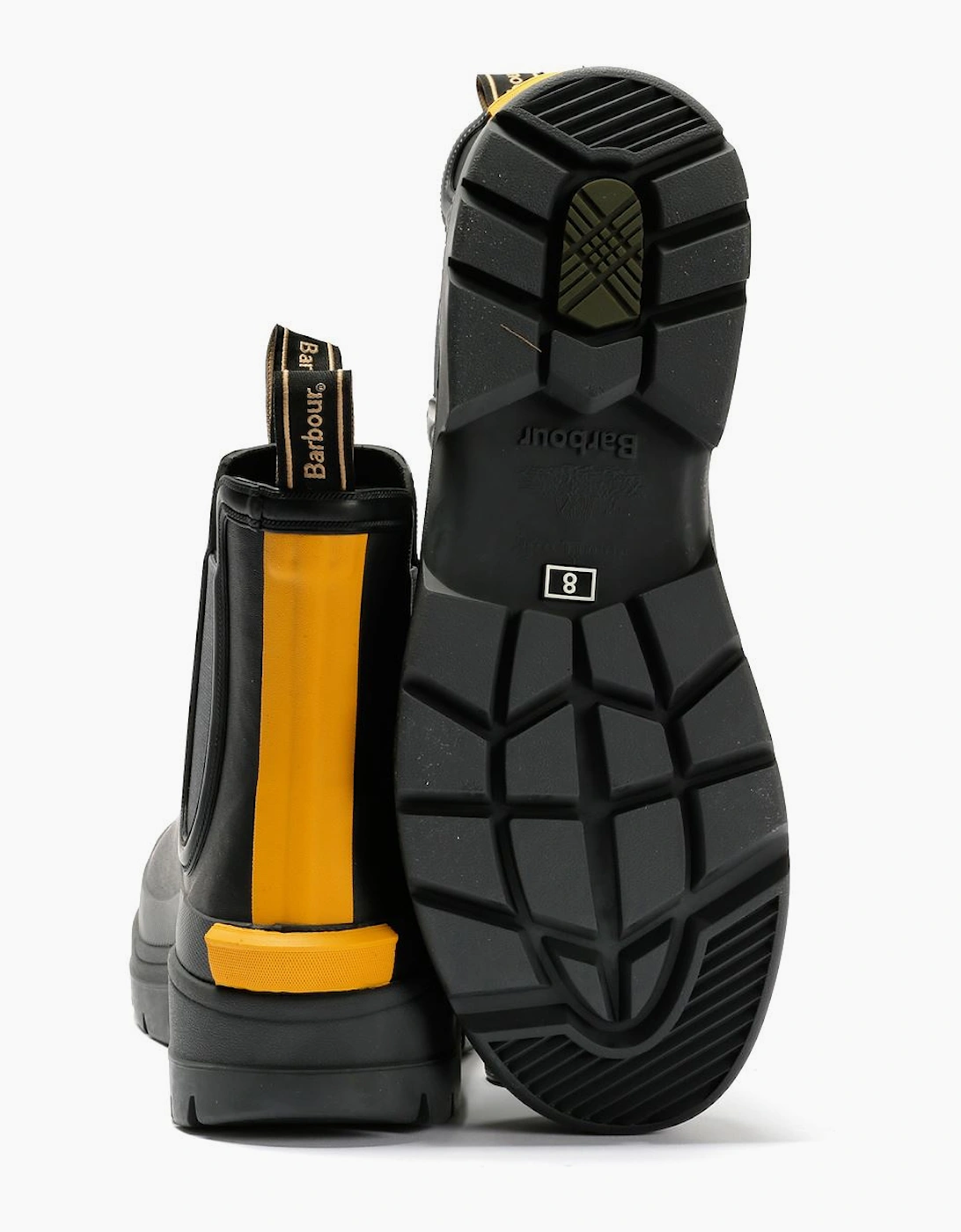 Nimbus Chelsea Men's Black/Ochre Wellington Boots