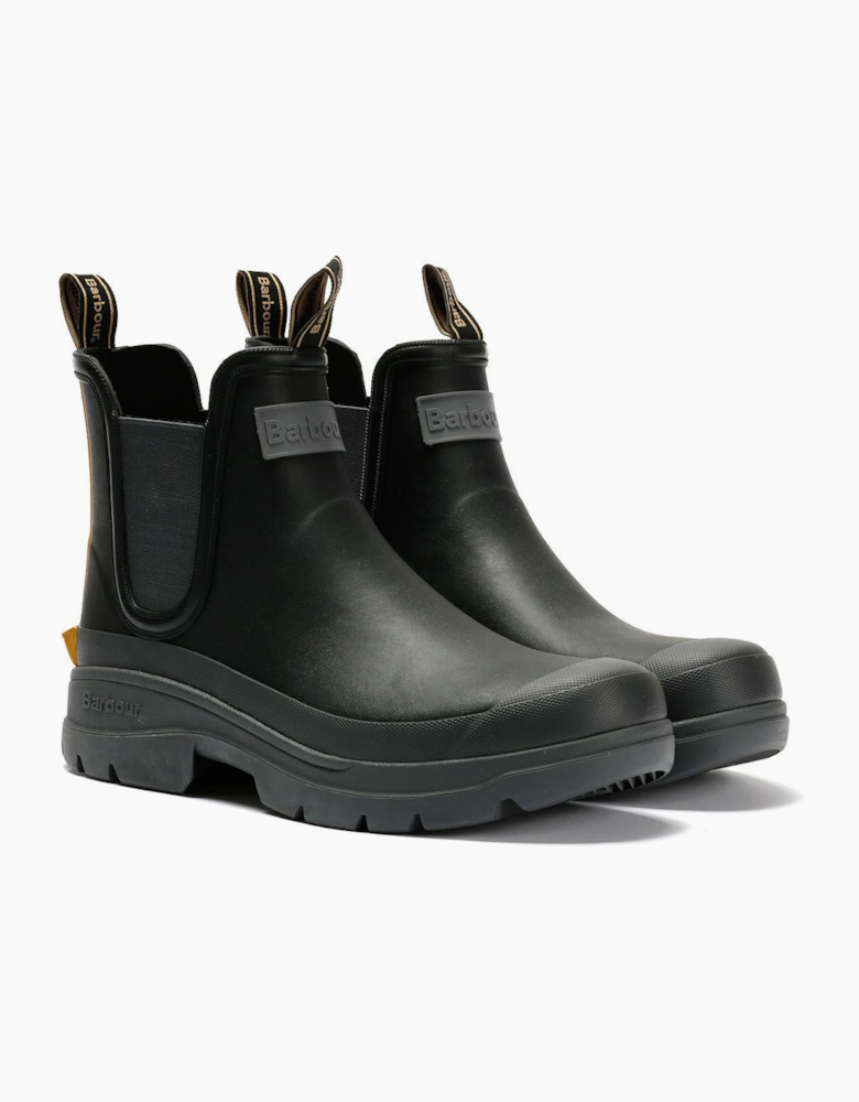Nimbus Chelsea Men's Black/Ochre Wellington Boots